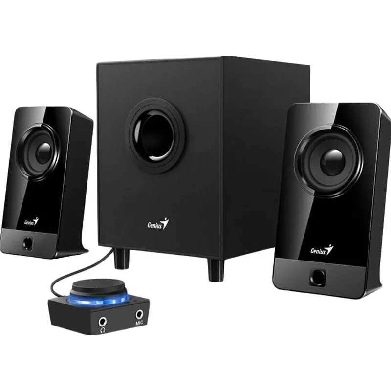 

Колонки компьютерные Genius SW-2.1 300X Black (1666695), Черный