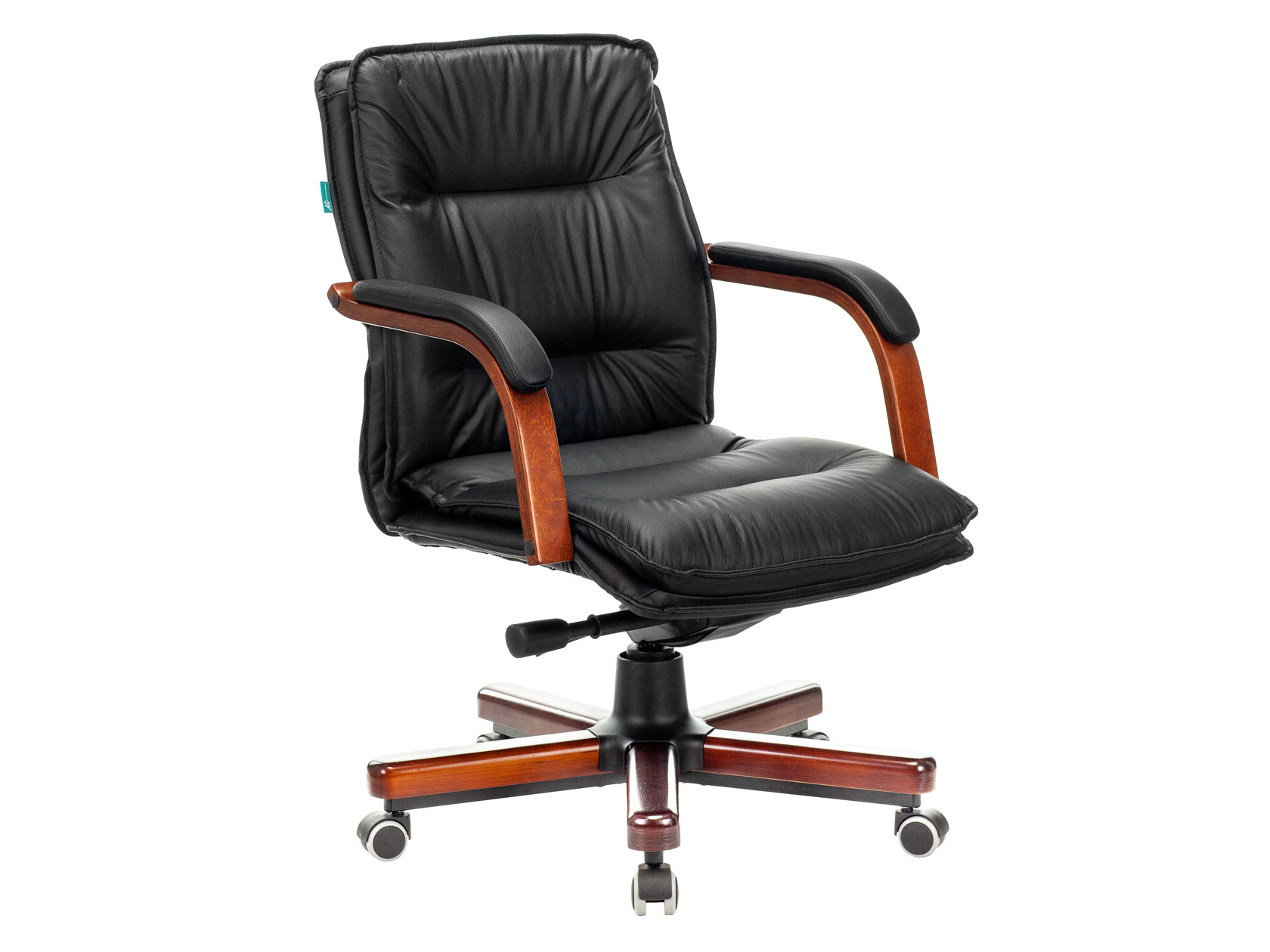 

Кресло руководителя Бюрократ T-9927WALNUT-LOW Черный, кожа / Коричневый, дерево, Черный;коричневый, T-9927WALNUT-LOW