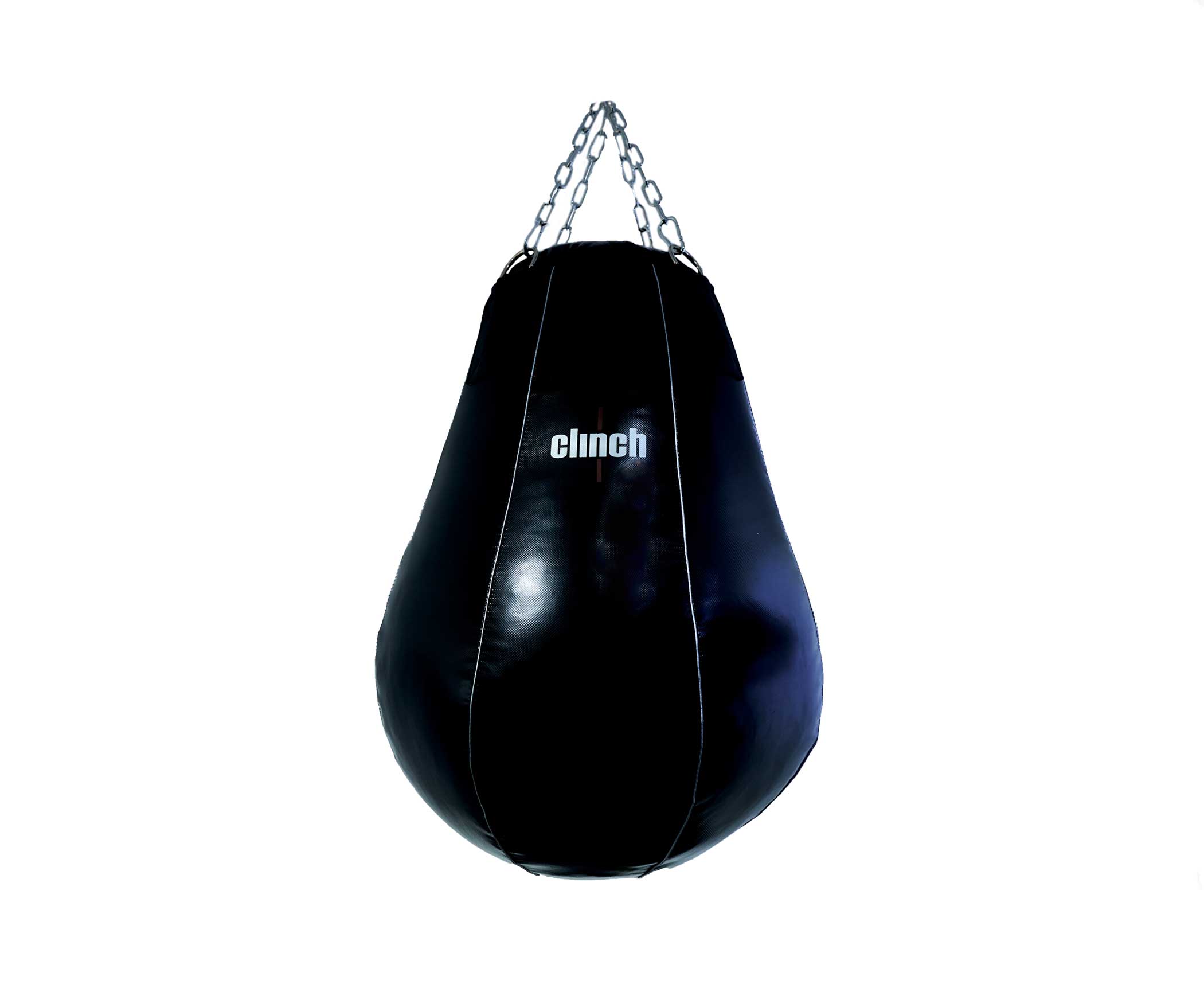 Груша боксерская Clinch PU Profi & Durable 66x60 см черная (размер 66х60 см)