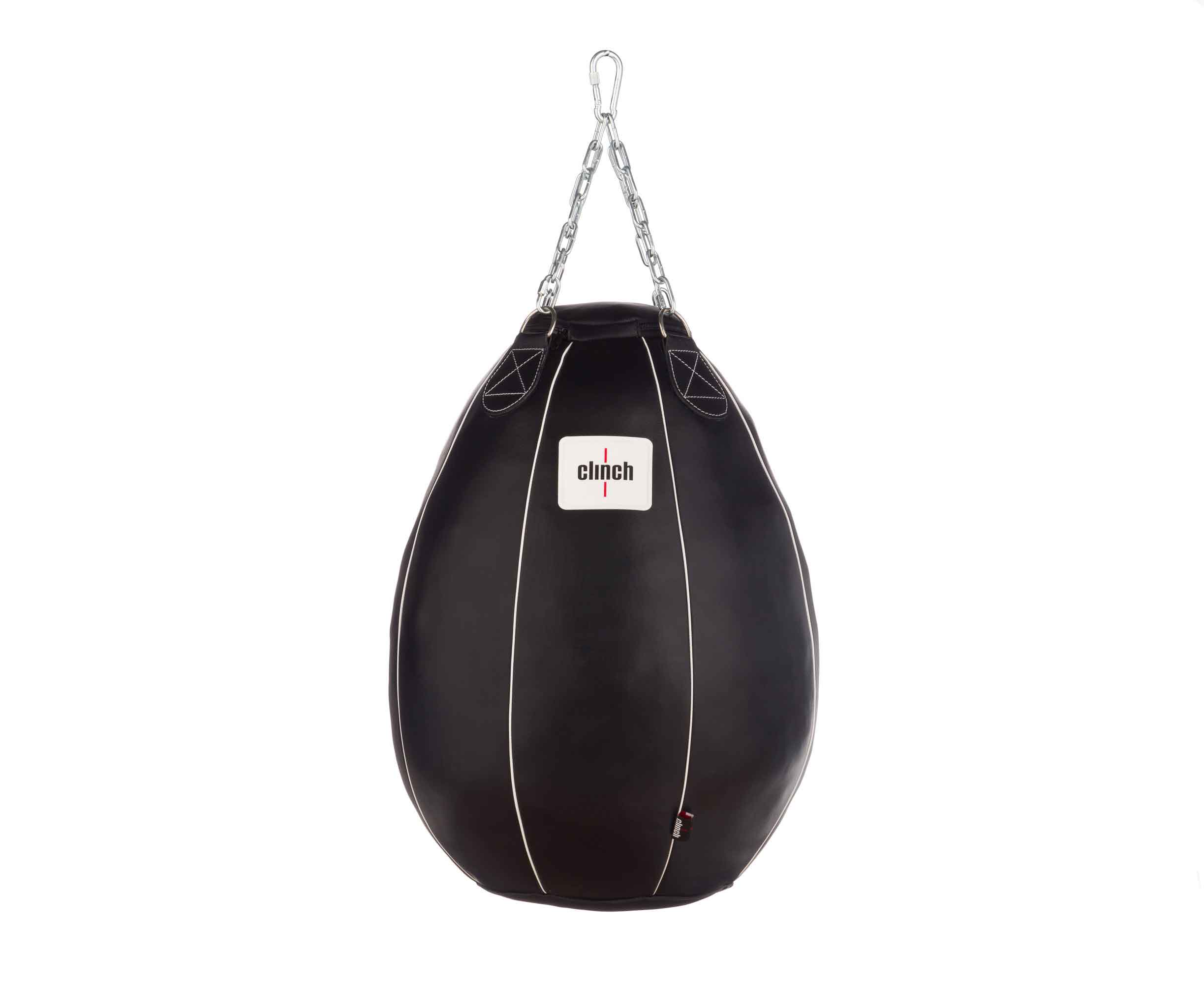 Груша боксерская Clinch Profi & Durable 80x60 см черная (размер 80х60 см)