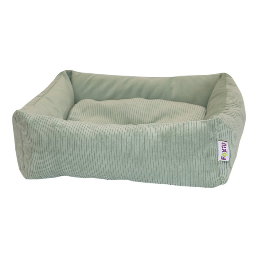 

Лежак для собак Foxie Colour Pastel 70 х 60 х 23 см велюр нежно-зеленый