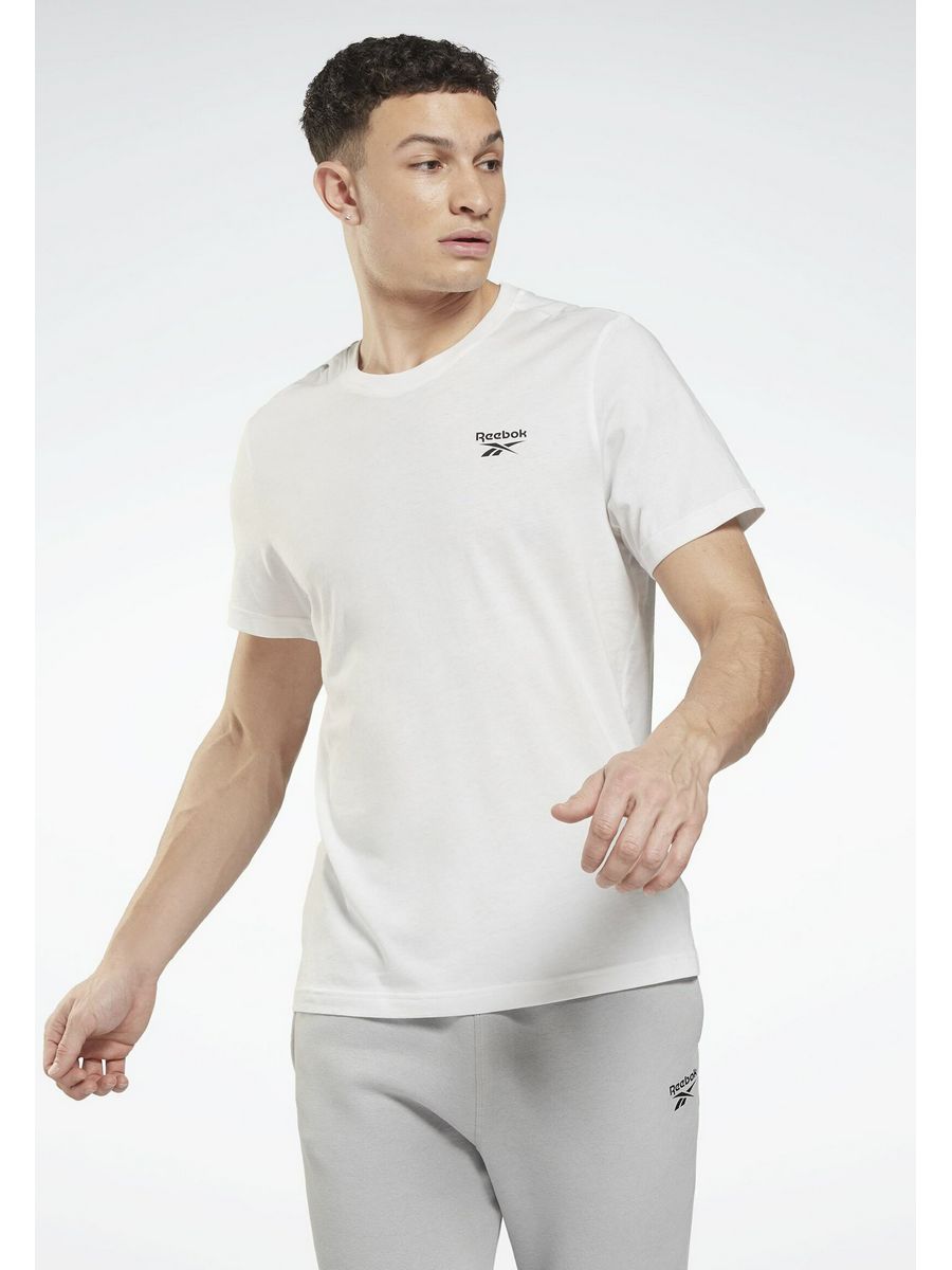 

Футболка мужская Reebok RE542D17Y белая S, Белый, RE542D17Y