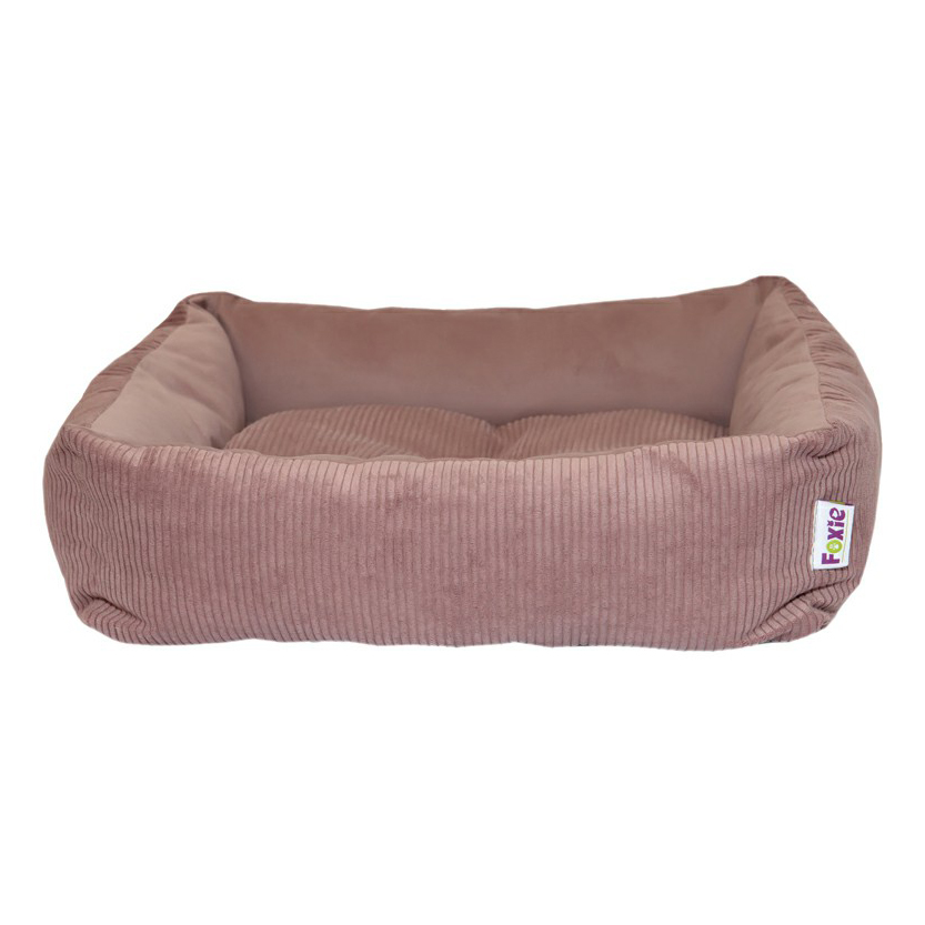 

Лежак для собак Foxie Colour Pastel 60 х 50 х 18 см велюр бледно-лиловый