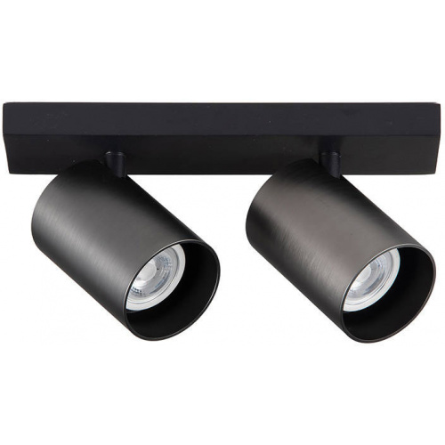 фото Умный встраиваемый светильник yeelight double spotlight c2202 black ylddl-0084-b