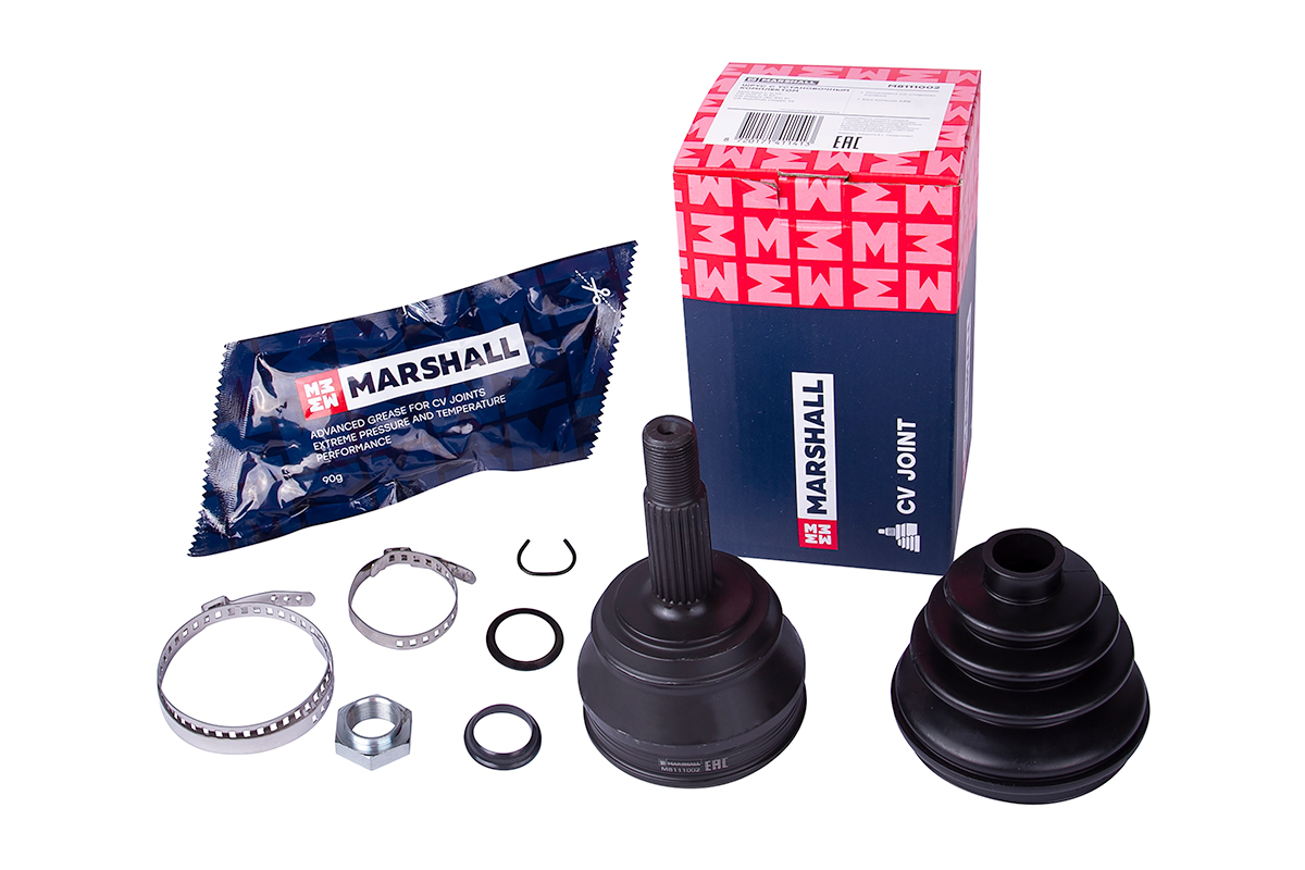 

ШРУС внешний (без ABS) Seat Ibiza II, III 93-; VW Golf II, III 83- / Passat (B2-B4) 81- /, ШРУС внеш. (без ABS) MARSHALL Autoparts m8111002 MARSHALL Autoparts m8111002