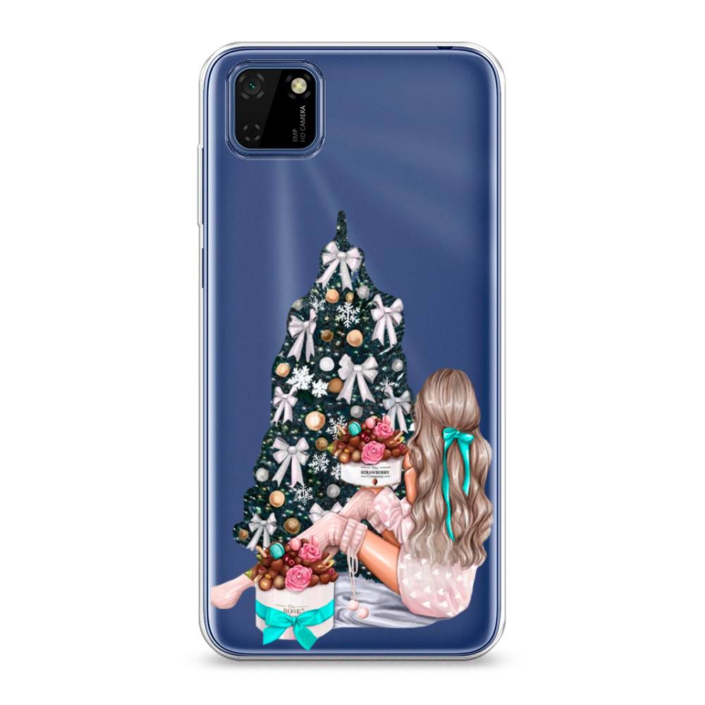 

Чехол на Huawei Y5p "New Year", Зеленый;бежевый;голубой, 6103750-5