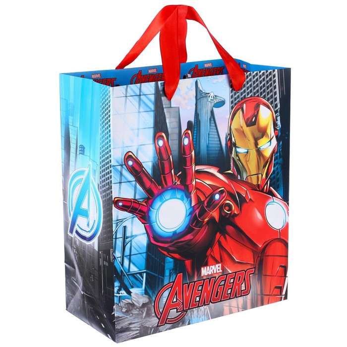 

Пакет Marvel ламинированный Мстители 23х27х11,5 см, Разноцветный