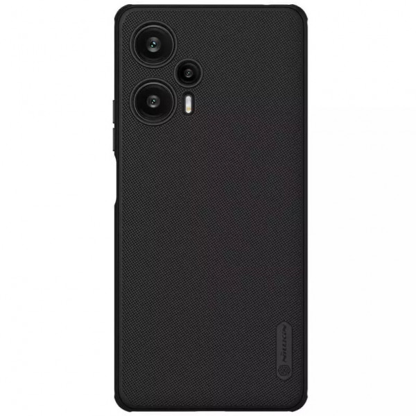 

Матовый чехол Nillkin Super Frosted Shield Pro для Redmi Note 12 Turbo/Poco F5, черный, Super Frosted Shield Pro