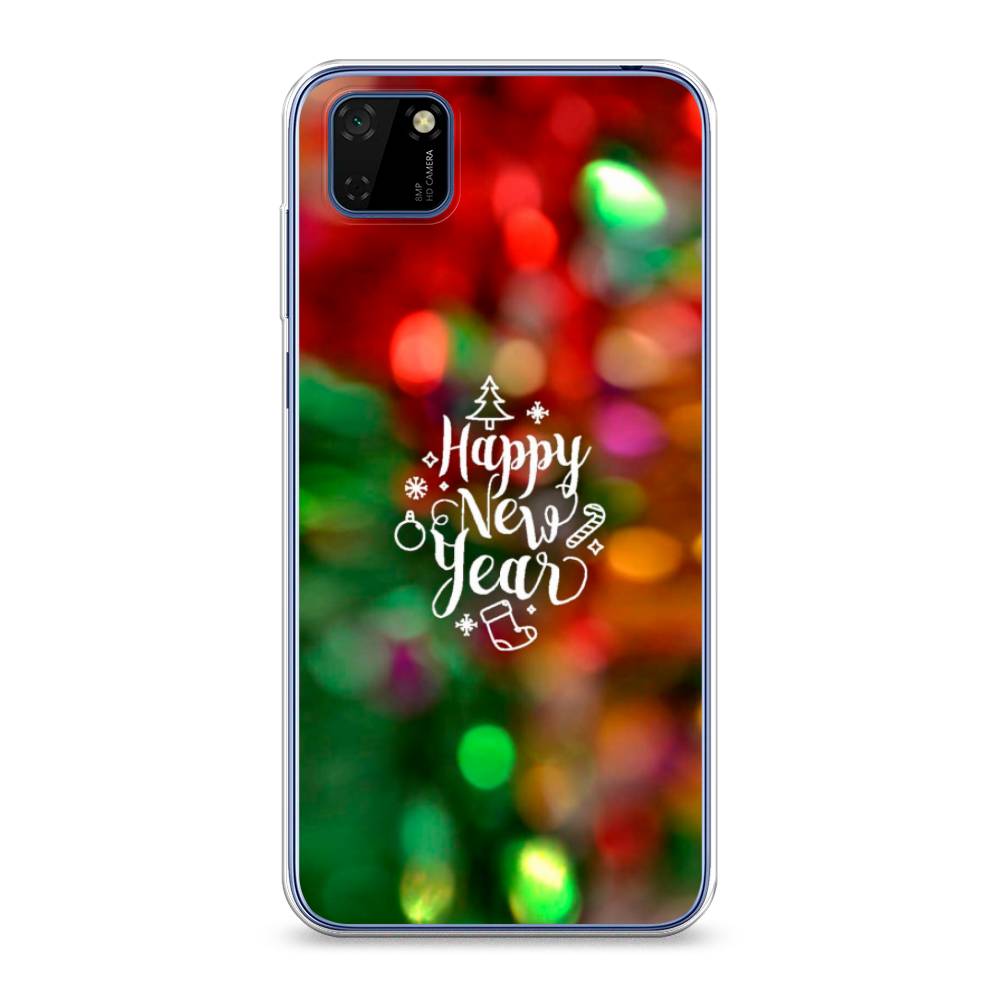 

Чехол на Huawei Y5p "Новый Год на елке", Зеленый;красный;желтый, 6103750-5