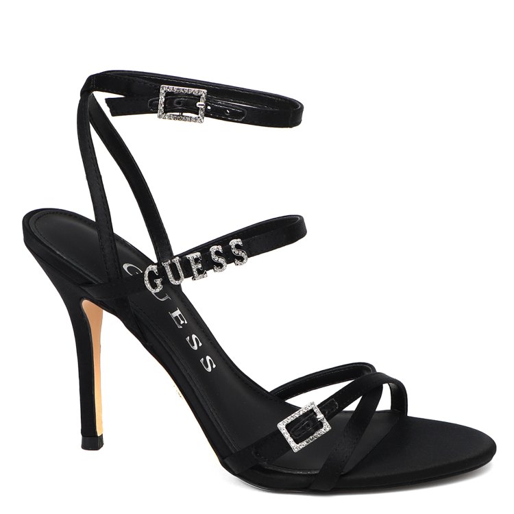 

Босоножки женские Guess FLJEDISAT03 черные 36 EU, Черный, FLJEDISAT03