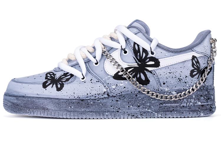 

Кеды унисекс Nike Air Force 1 Low 07 CS серые 42 EU, Серый, Air Force 1 Low 07 CS