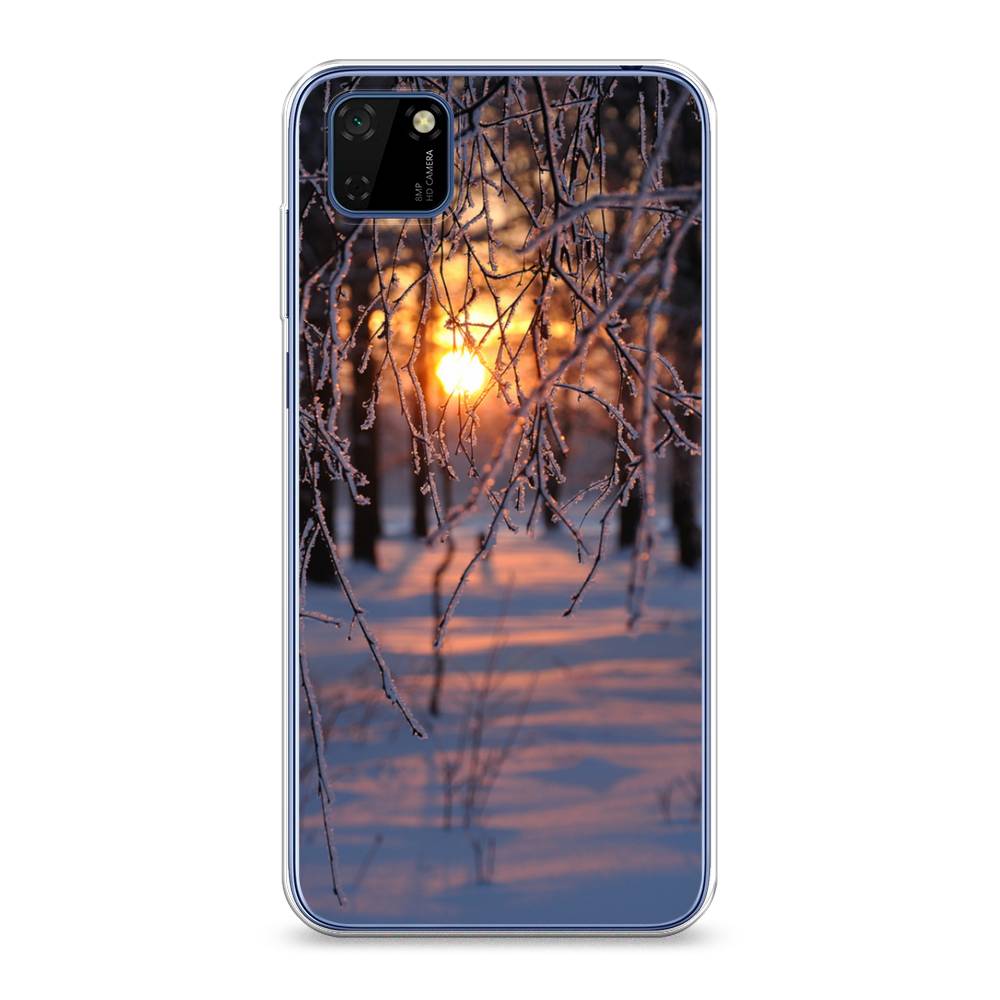 

Чехол на Huawei Y5p "Зима 7", Оранжевый;розовый;черный, 6103750-2