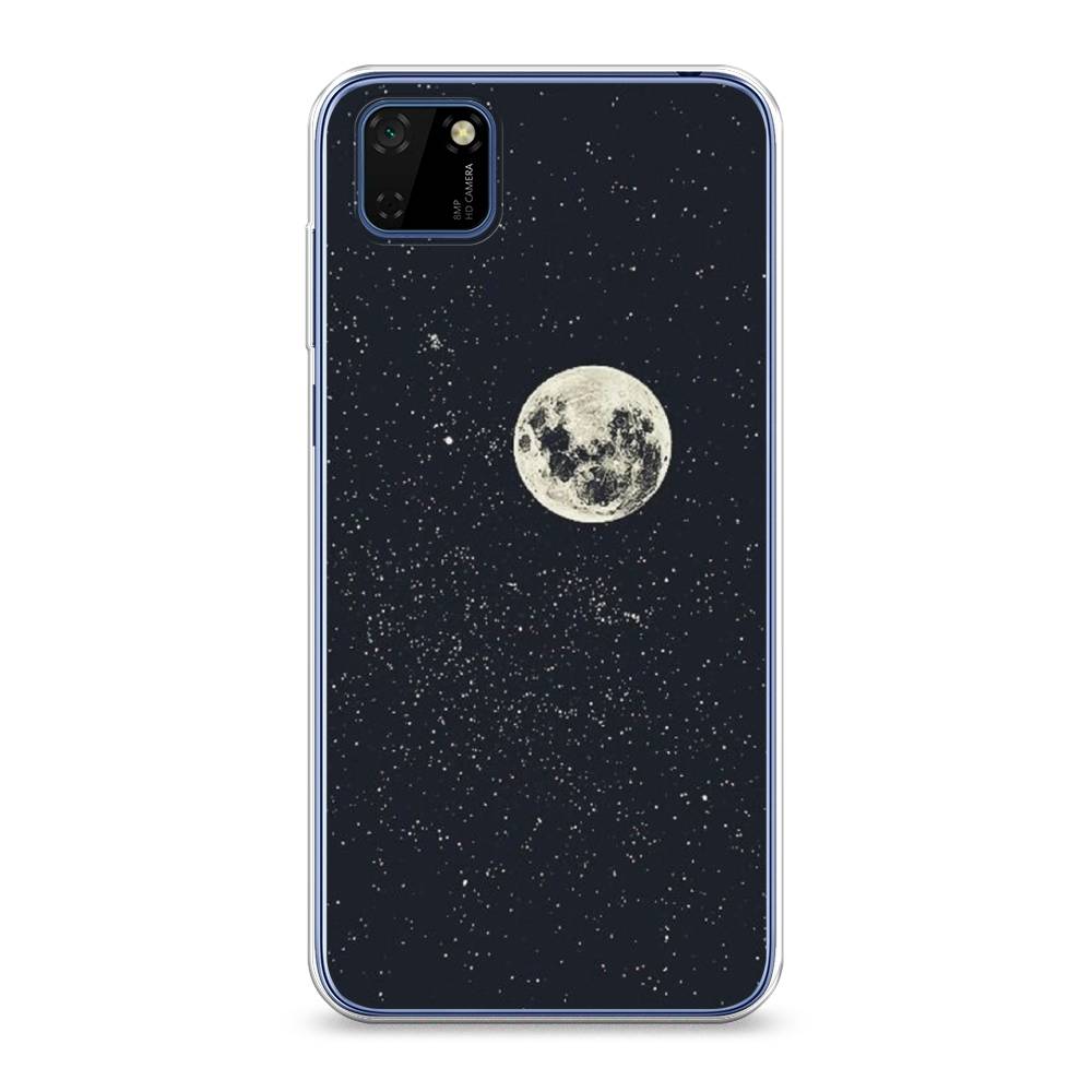 

Чехол на Huawei Y5p "Полнолуние", Красный, 6103750-2