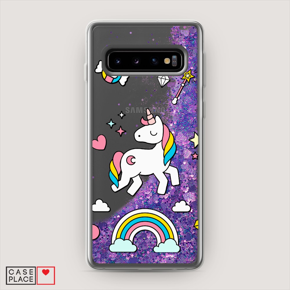 

Чехол Awog на Samsung Galaxy S10 "Принцесса единорог", Разноцветный, 27092-1
