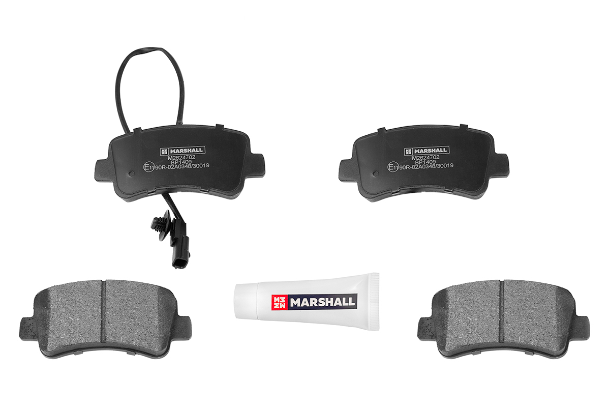 

Тормозные колодки MARSHALL Autoparts задние дисковые m2624702, Торм. колодки дисковые задн. MARSHALL Autoparts m2624702 MARSHALL Autoparts m2624702