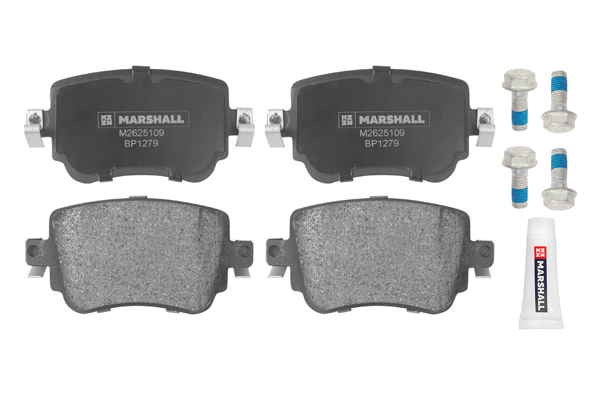 Тормозные колодки MARSHALL Autoparts задние дисковые m2625109