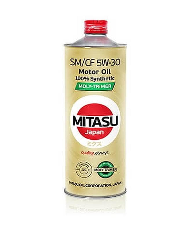 Моторное масло Mitasu Moly-TriMer 5W30 1л