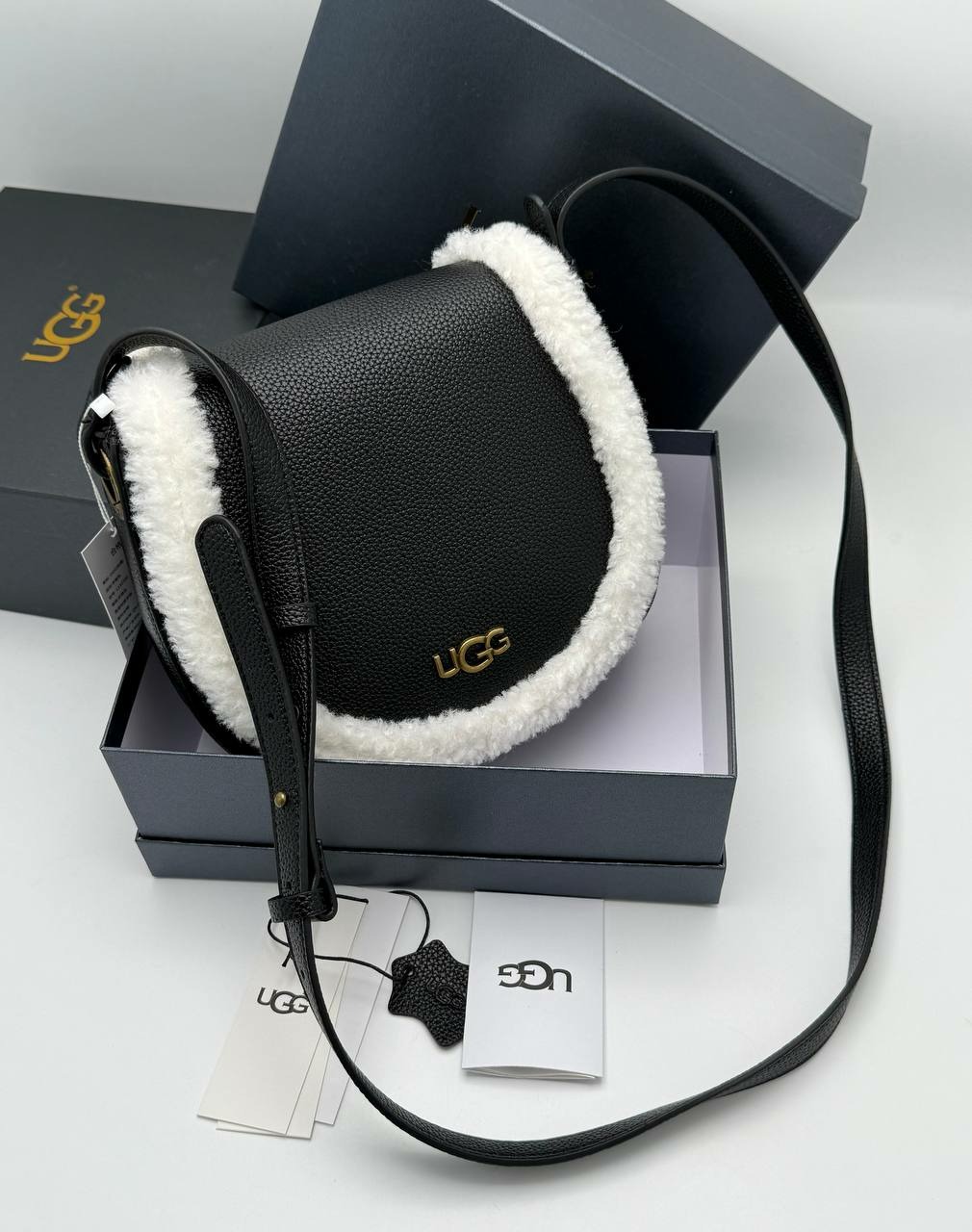

Сумка кросс-боди женская NoBrand 03-PK черная, Черный, 03-PK
