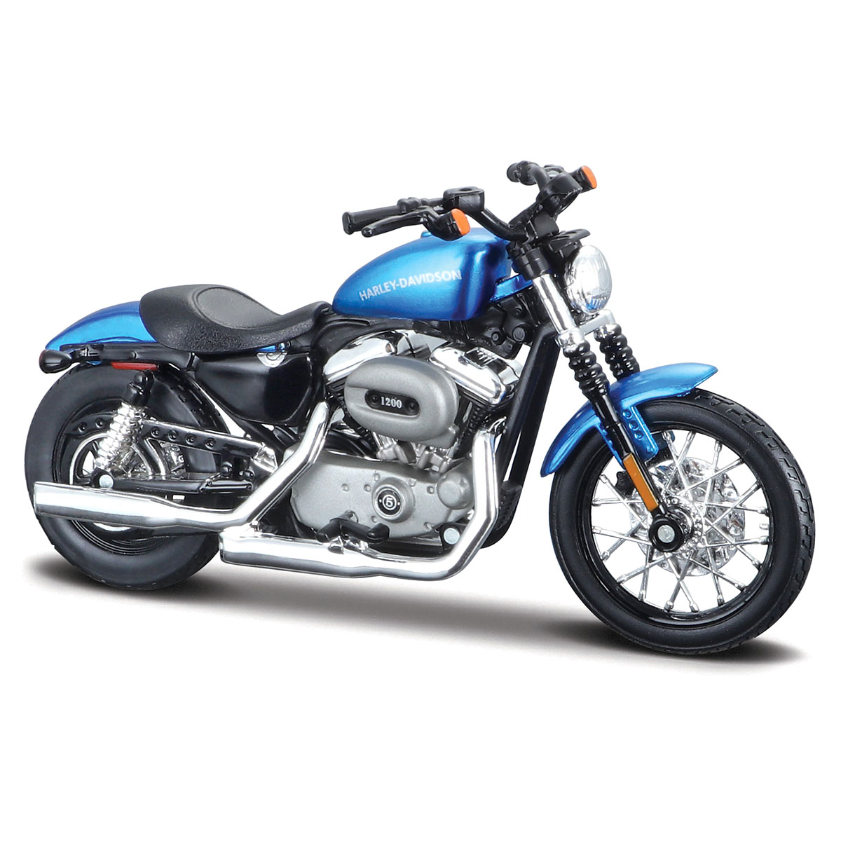 

Мотоцикл коллекционный Maisto Harley Davidson 2012 XL 1200N Nightster, 1:18, синий