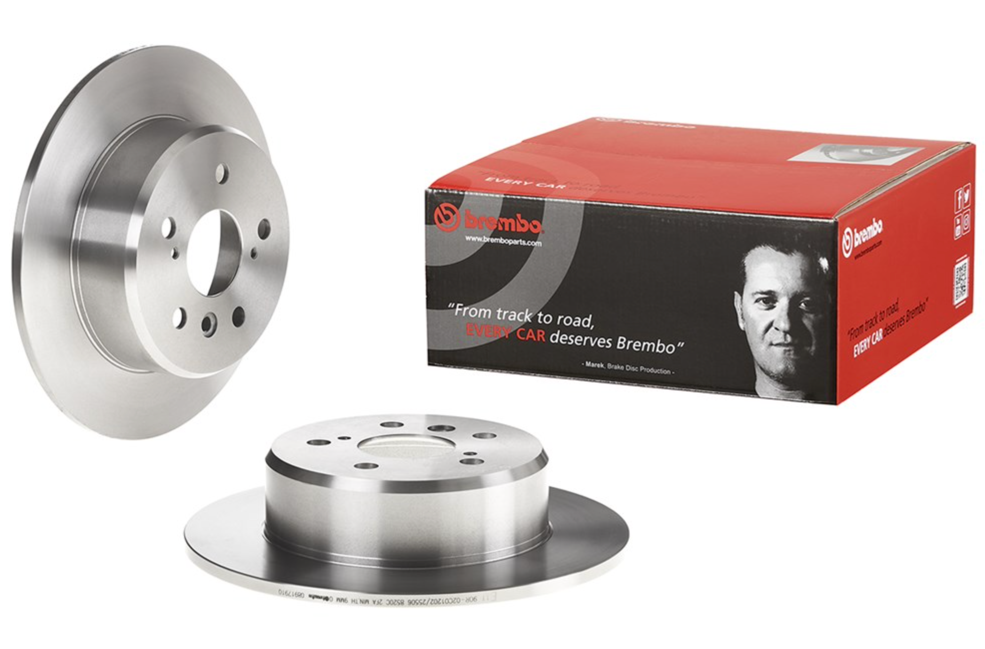 

Диск тормозной задн TOYOTA: CAMRY 91-96, CAMRY Station Wagon 92-96, BREMBO 08.9179.10