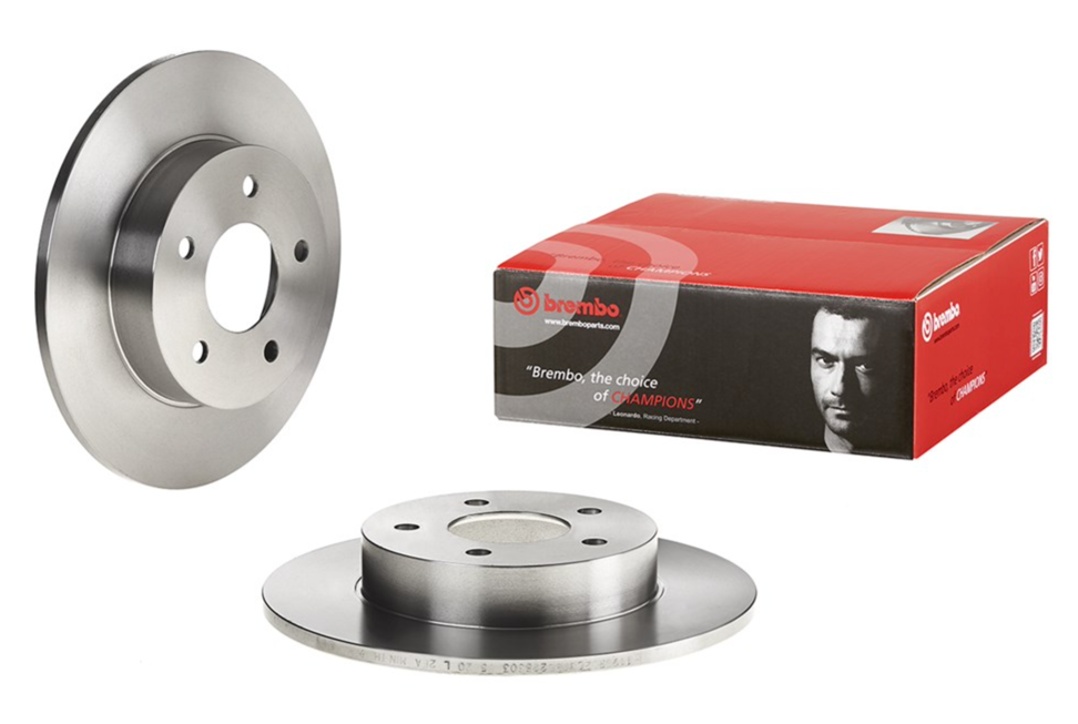 

Диск тормозной задн NISSAN: ALMERA TINO 00-, PRIMERA 02-, PRIMERA Hatchback 02-, BREMBO 08.9461.20