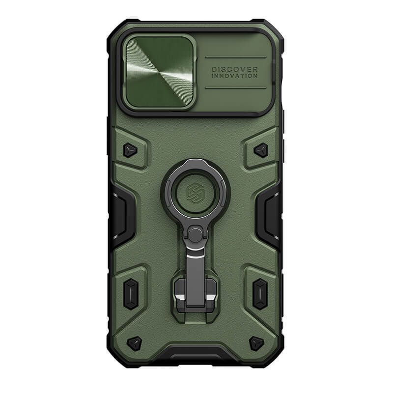 

Чехол Nillkin CamShield Armor Pro для iPhone 13 Pro Max (зеленый)