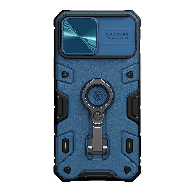 

Чехол Nillkin CamShield Armor Pro для iPhone 13 Pro Max (синий)