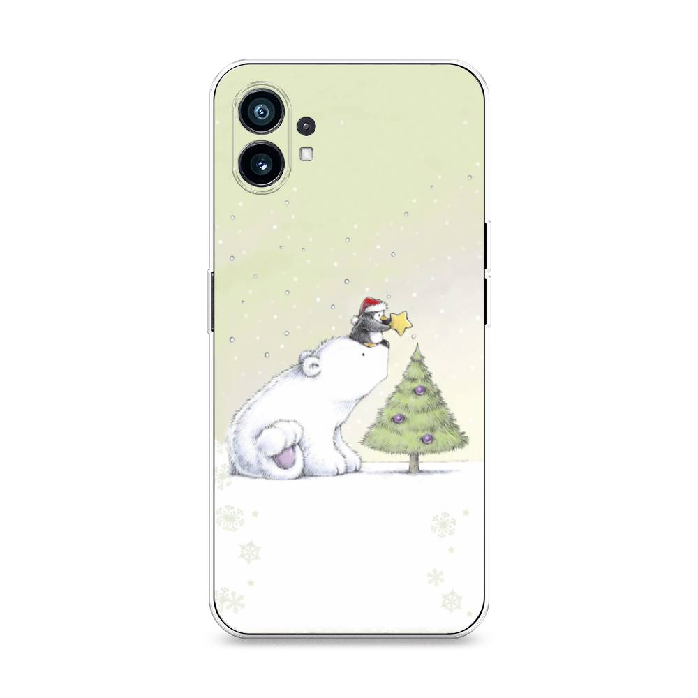 

Чехол на Nothing Phone (1) "Украшение елки", Белый;бежевый, 3300150-5