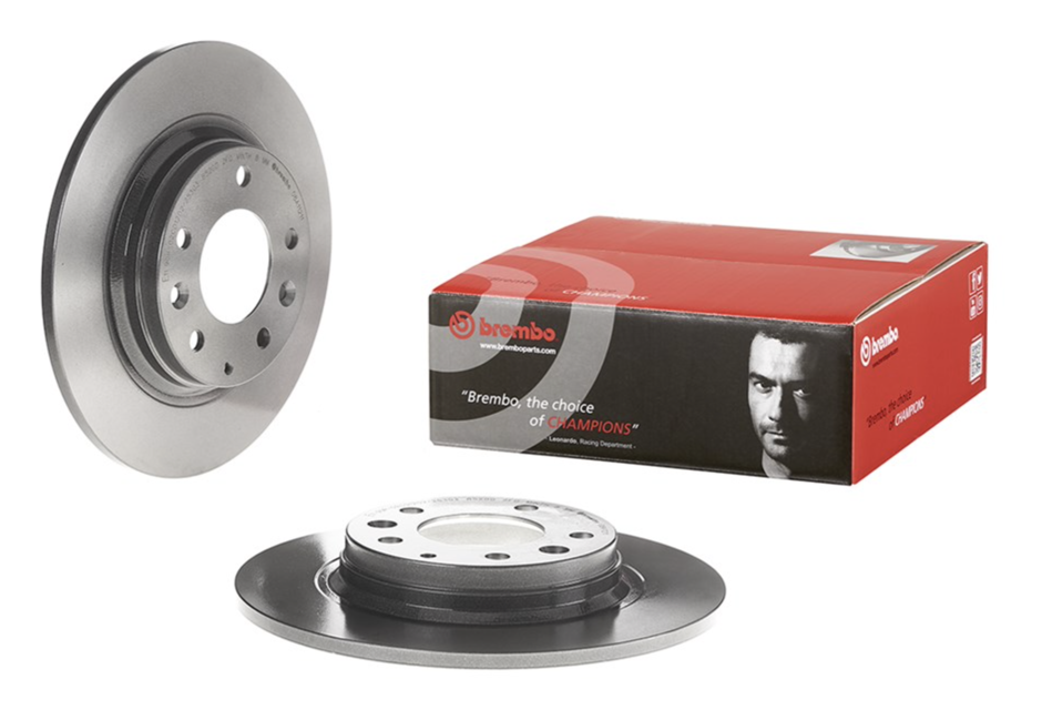 

Диск тормозной задн , MAZDA: 6 1.8/2.0/2.0 DI/2.3/2.5 02-07, 6 1.8 MZR/2.0 MZR/2.0 MZR-CD, BREMBO 08.A112.11
