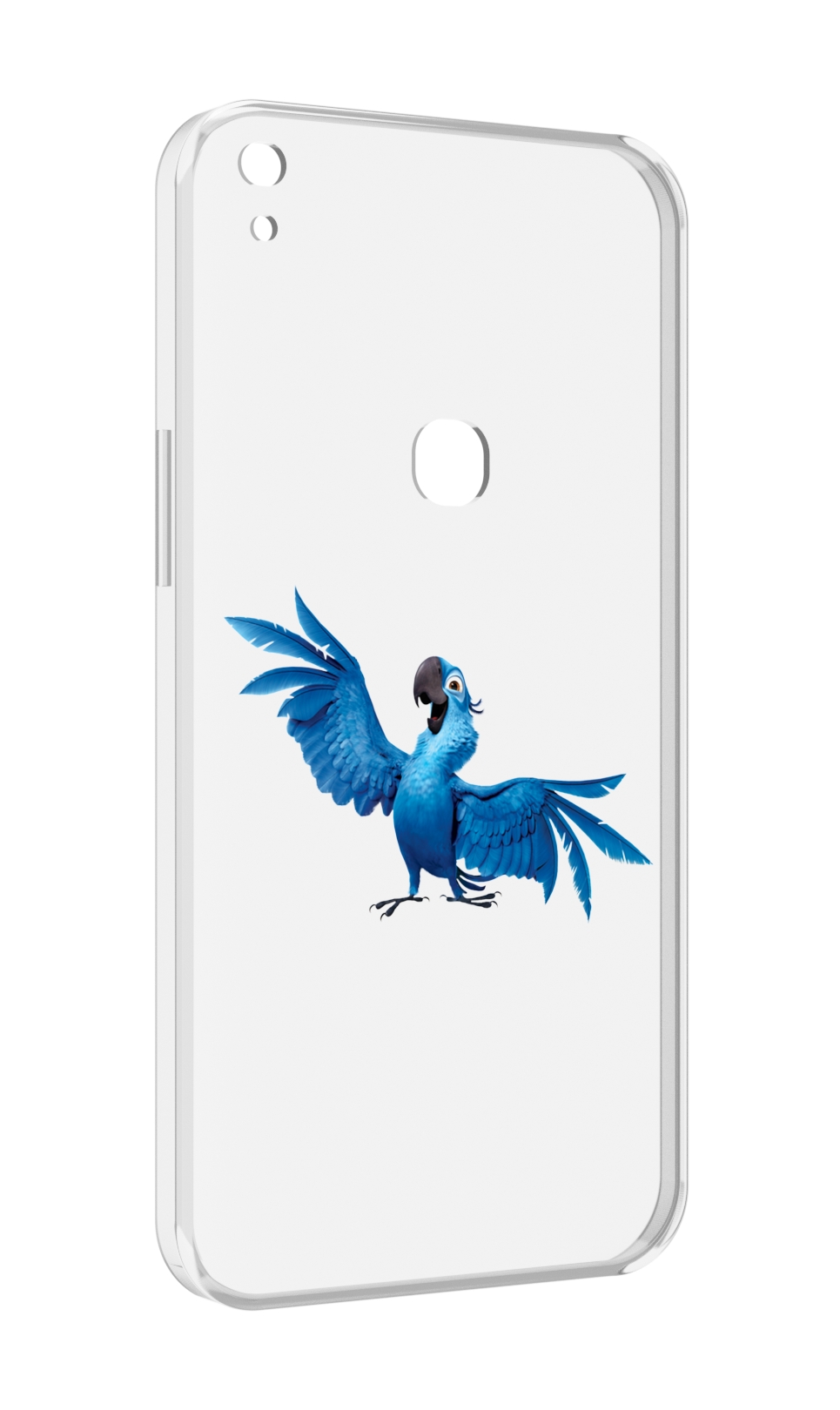 

Чехол MyPads голубой-попугайчик для Alcatel SHINE LITE 5080X 5.0, Прозрачный, Tocco