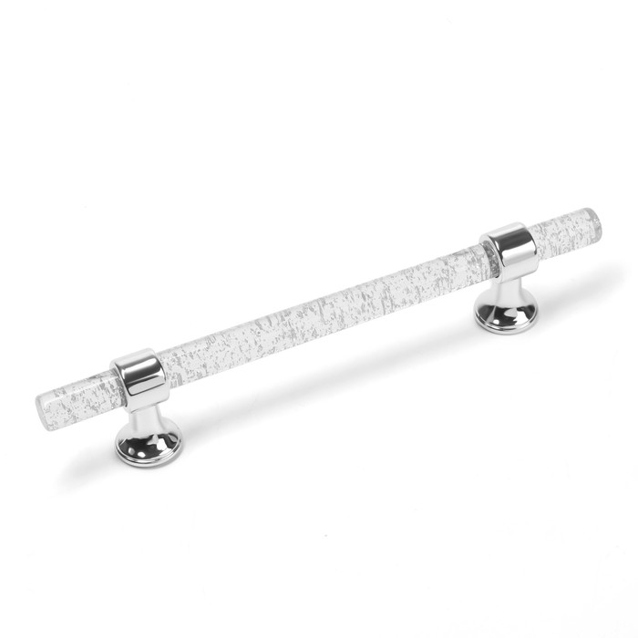 

Ручка скоба Cappio PK106 9905900, м/о 128 мм, D=12 мм, прозрачный/хром, Серый