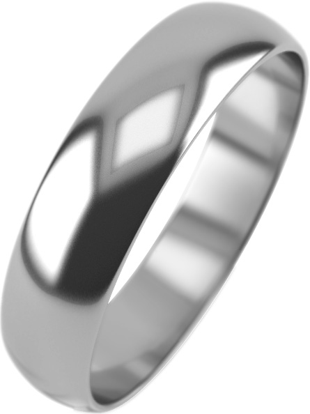 

Кольцо из белого золота р. 19,5 Graf Кольцов LK-4/B, LK-4/B