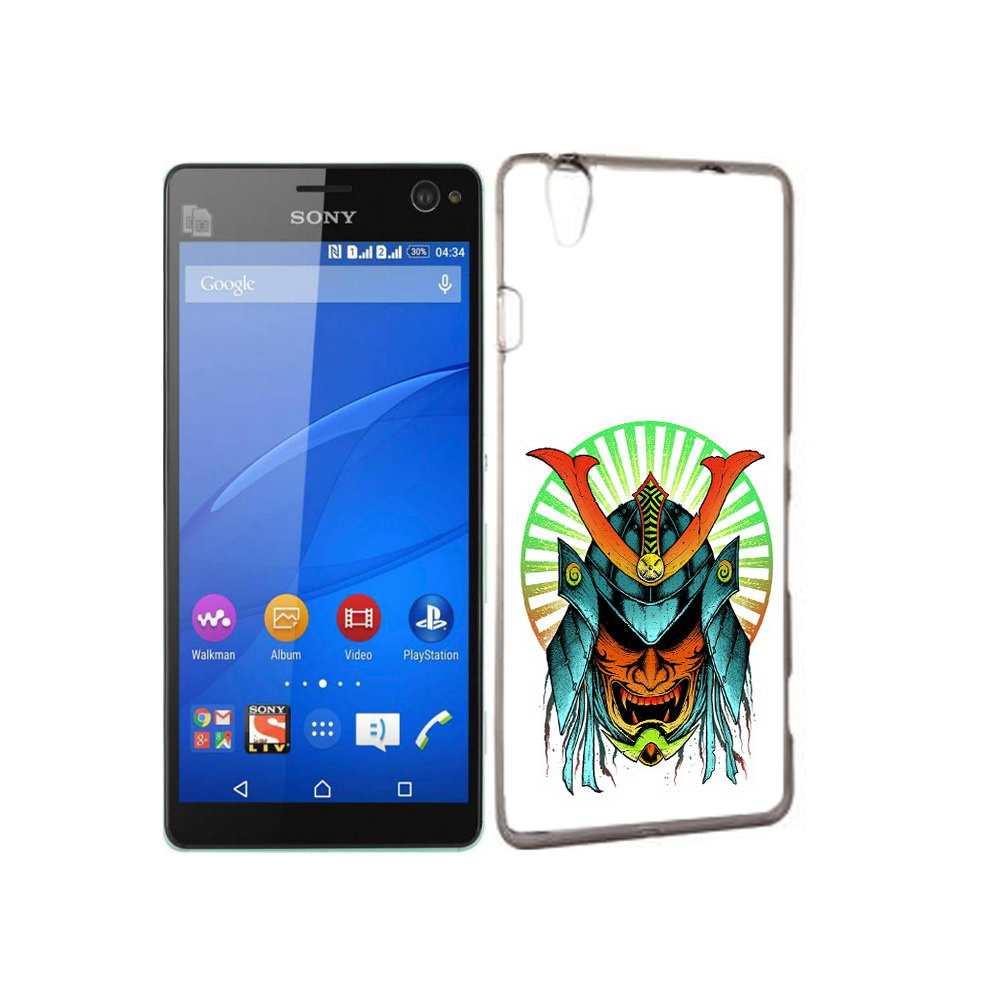 

Чехол MyPads Tocco для Sony Xperia C4 ешимитсу рисунок, Прозрачный, Tocco