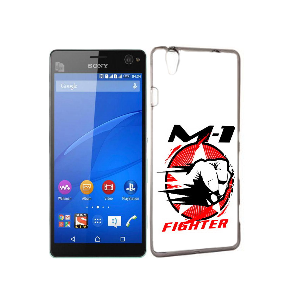 

Чехол MyPads Tocco для Sony Xperia C4 единоборства М-1, Прозрачный, Tocco