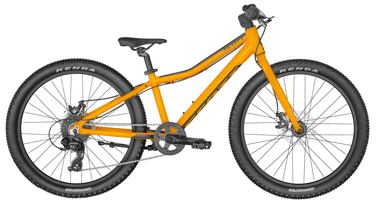 Подростковый велосипед Scale 24 Rigid (2022), оранжевый, чёрный