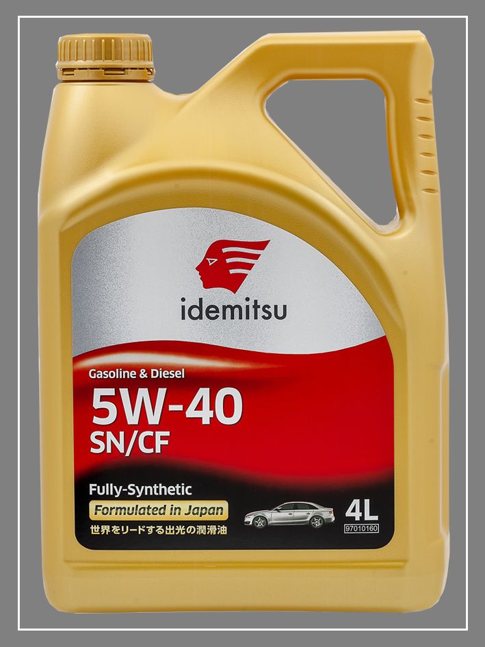 

Моторное масло IDEMITSU FULLY-SYNTHETIC SN/CF 5W40