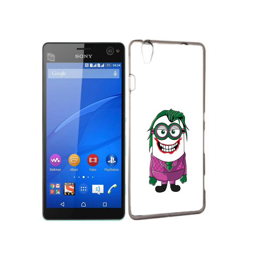 

Чехол MyPads Tocco для Sony Xperia C4 джокер миньон, Прозрачный, Tocco