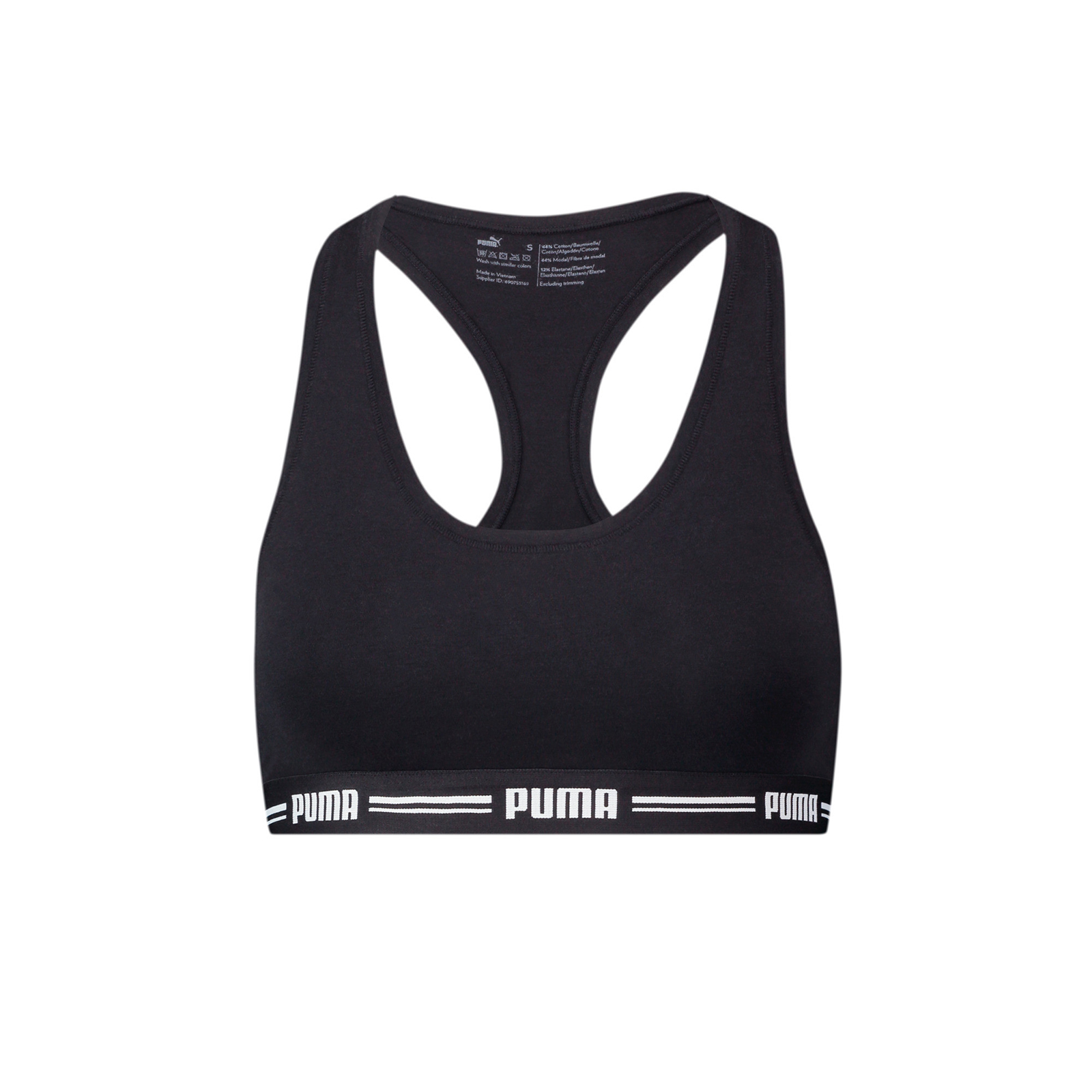 фото Топ женский puma 90786204 черный xl