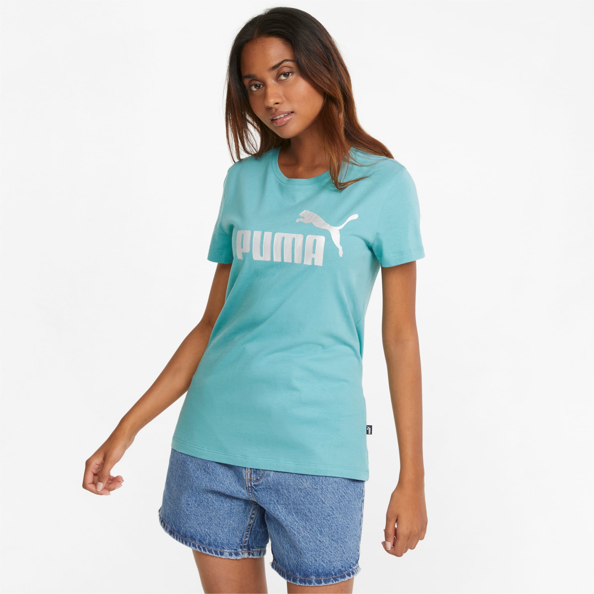 фото Футболка женская puma 84830361 голубая xl