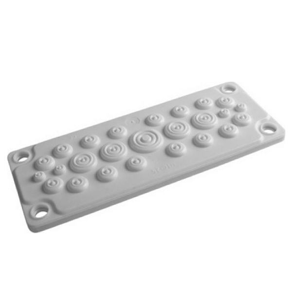 

Кабельный ввод DKC пластик V0 UL94. 25 отв. IP65 R5HTC25