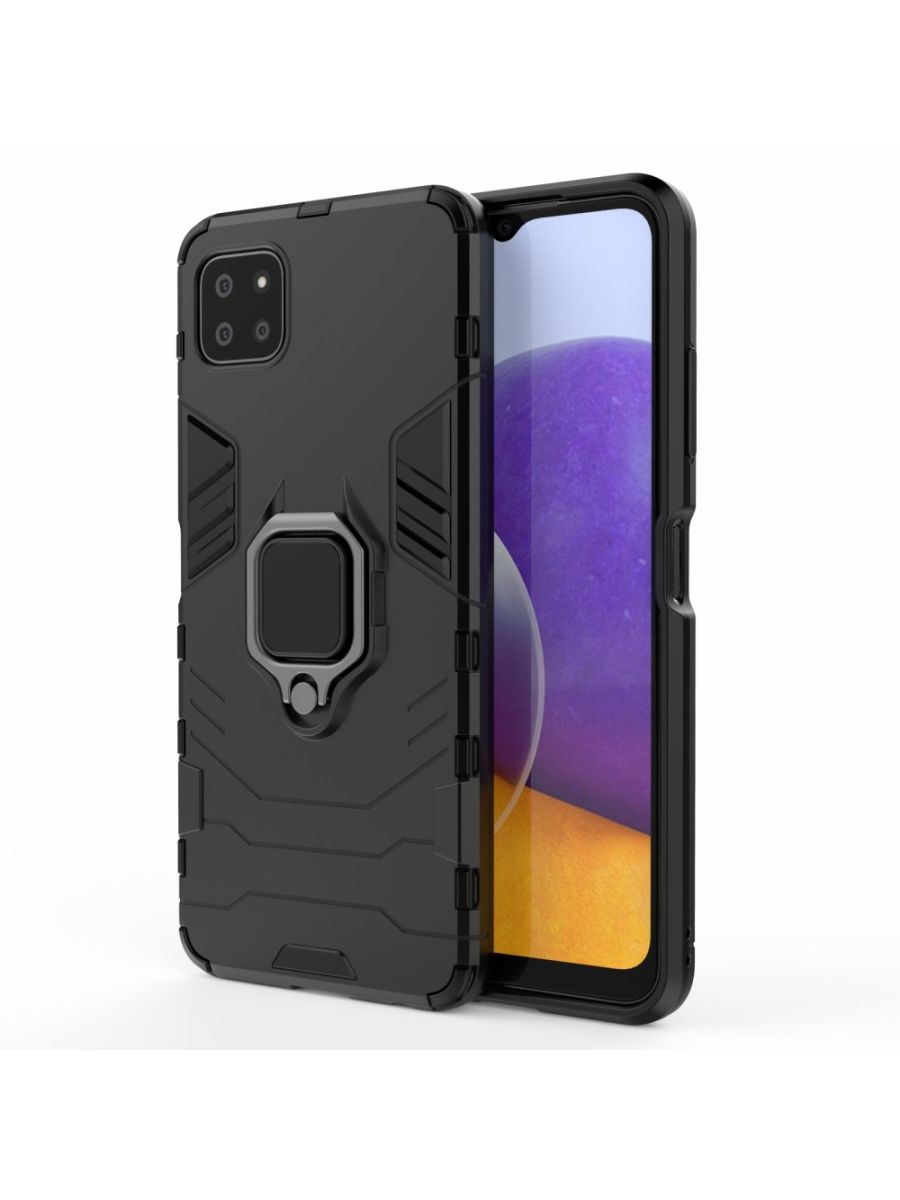 

Чехол Ring для смартфона Samsung Galaxy A22s черный
