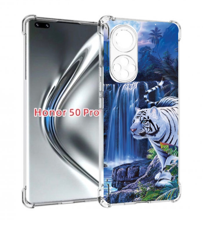 

Чехол бампер MyPads Водопад для Honor 50 Pro/Nova 9 Pro п, Прозрачный, Tocco