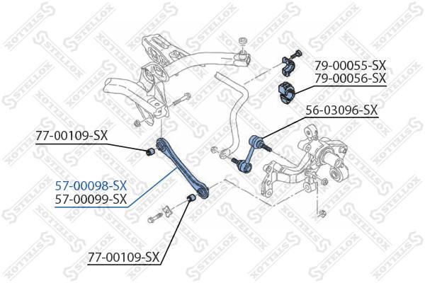 

Рычаг подвески Stellox 5700098sx