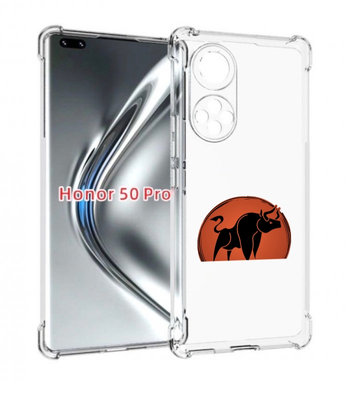 

Чехол бампер MyPads Бык-2 для Honor 50 Pro/Nova 9 Pro про, Прозрачный, Tocco