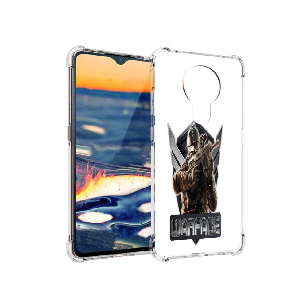 

Чехол MyPads Tocco для Nokia 5.3 игра про войну (PT227052.106.374), Прозрачный, Tocco
