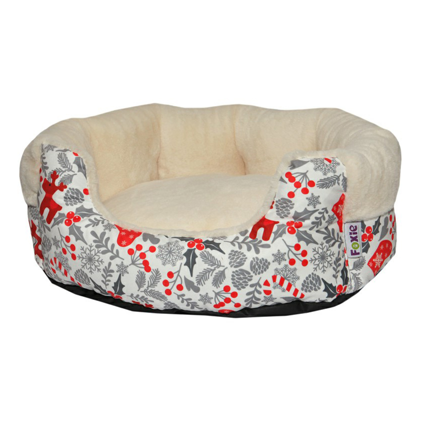 

Лежанка для животных Foxie Winter 57 х 52 х 23 см велюр