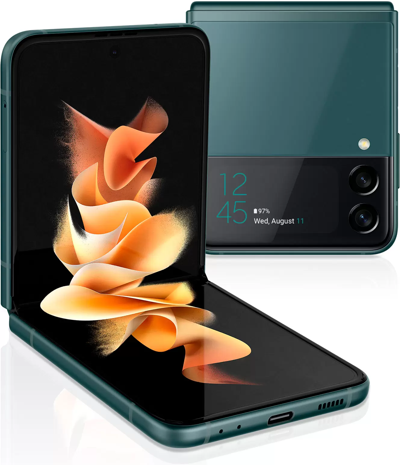 

Смартфон Samsung Galaxy Z Flip 3 8/256Gb Green (Global)