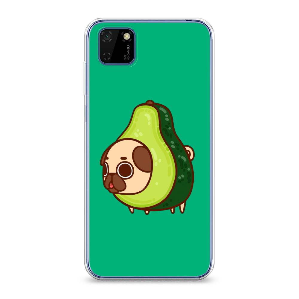 

Чехол на Huawei Y5p "Мопс авокадик", Зеленый, 6103750-1