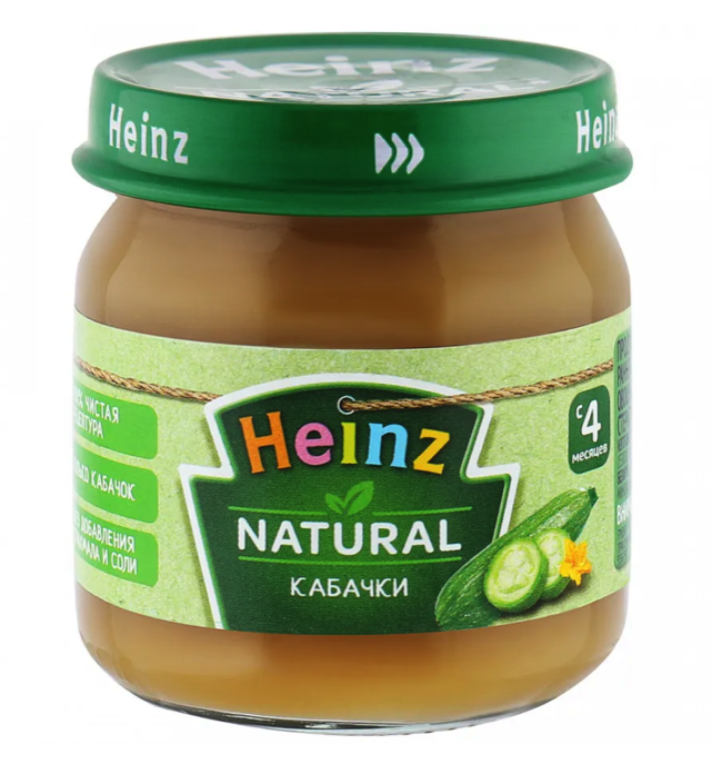 

Пюре Heinz кабачок 80 г