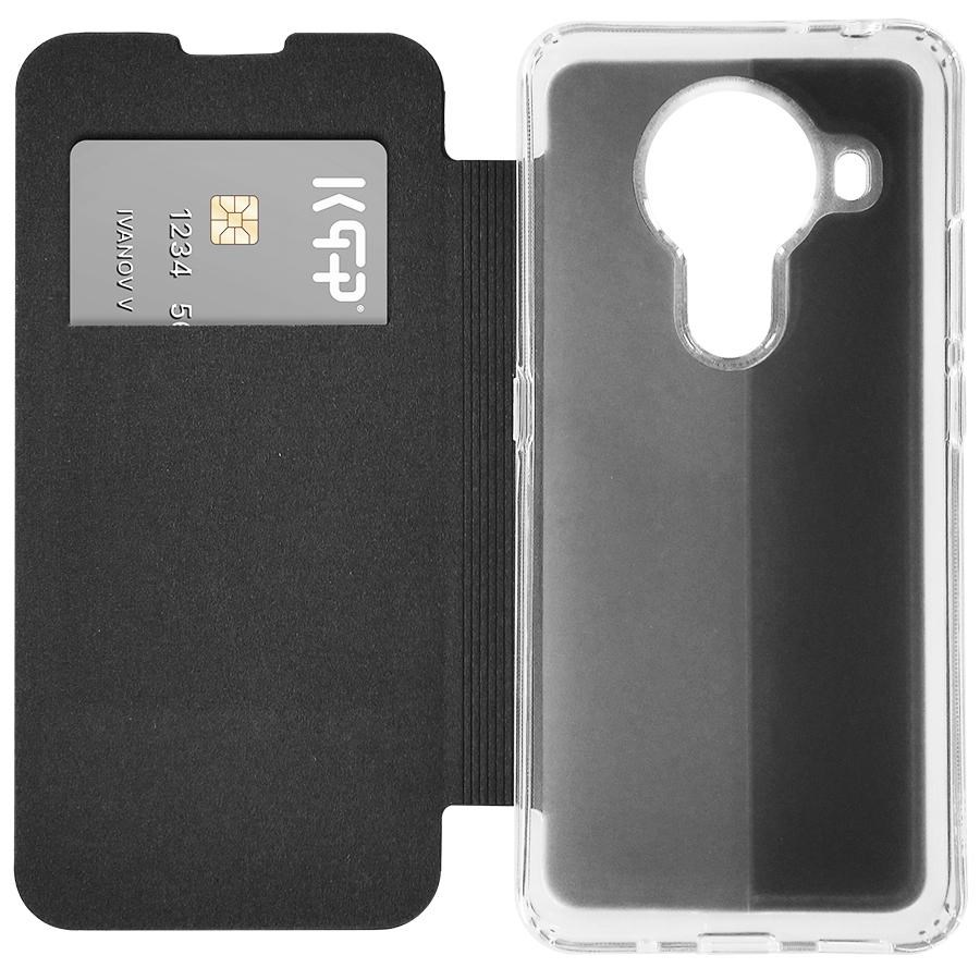 Чехол-книжка Krutoff Eco Book для Nokia 5.4 черный